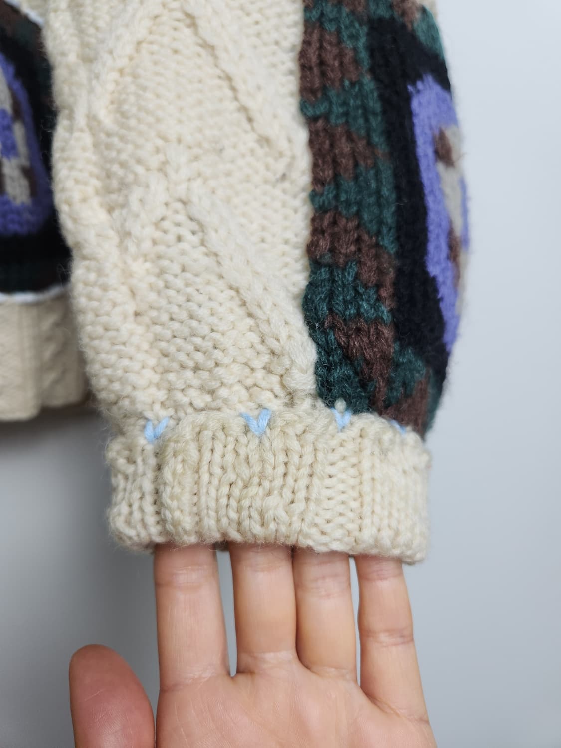 (Lamatta)케이블 패턴 울니트 상품이미지9