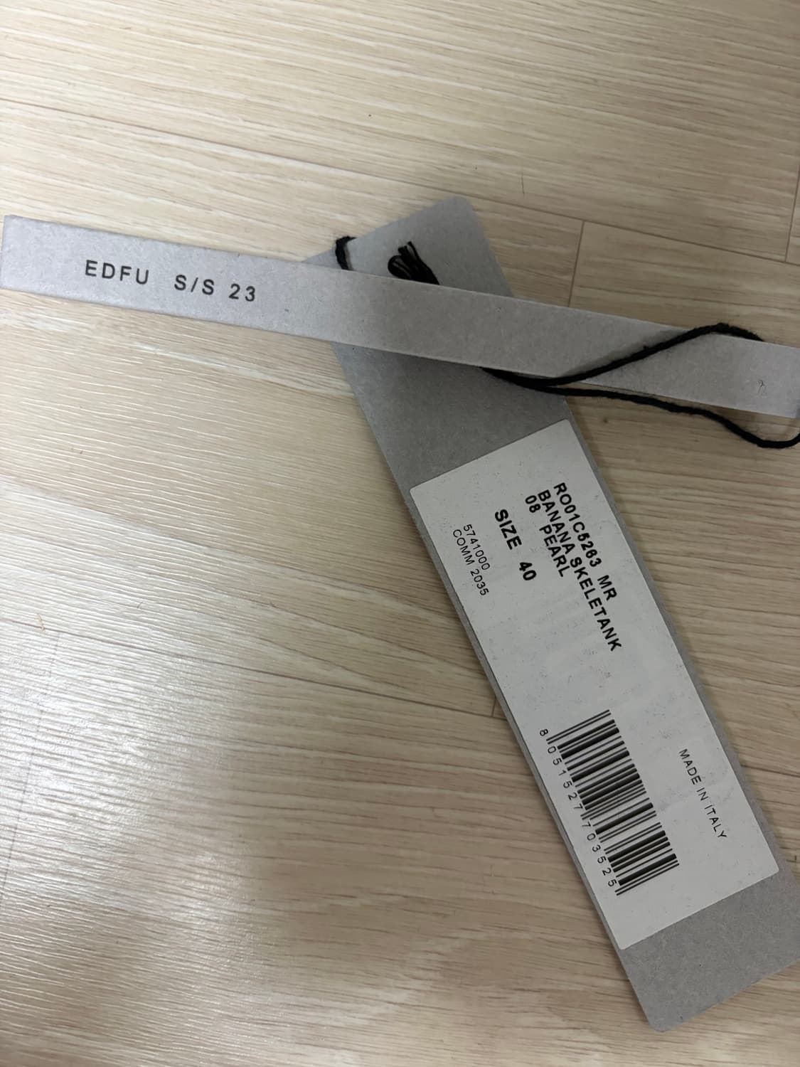 릭오웬스 바나나 스켈레 탱크 탑 상품이미지6