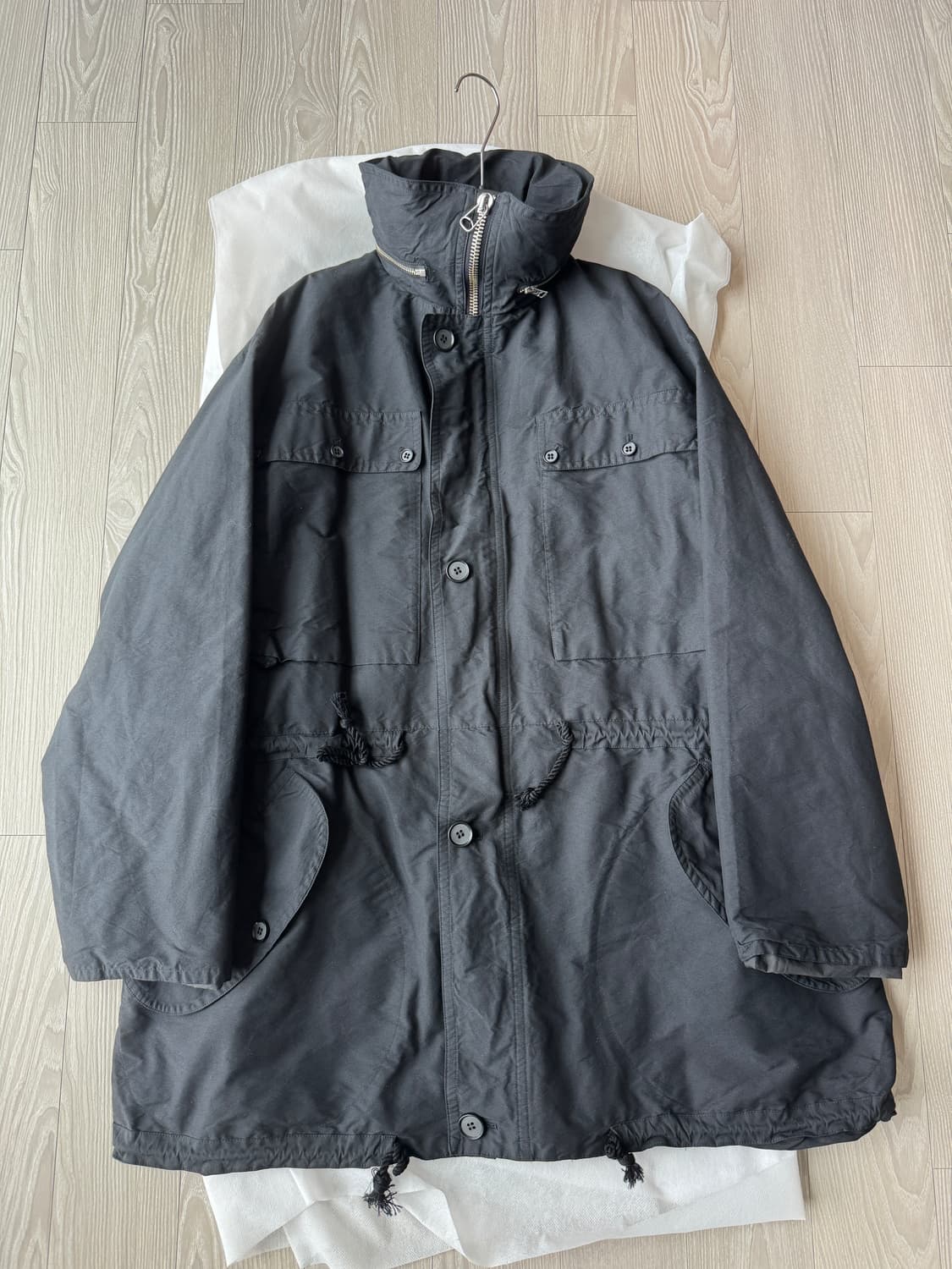 YOKE / 요크 리사이클 하프코트 블랙 / 3 상품이미지3