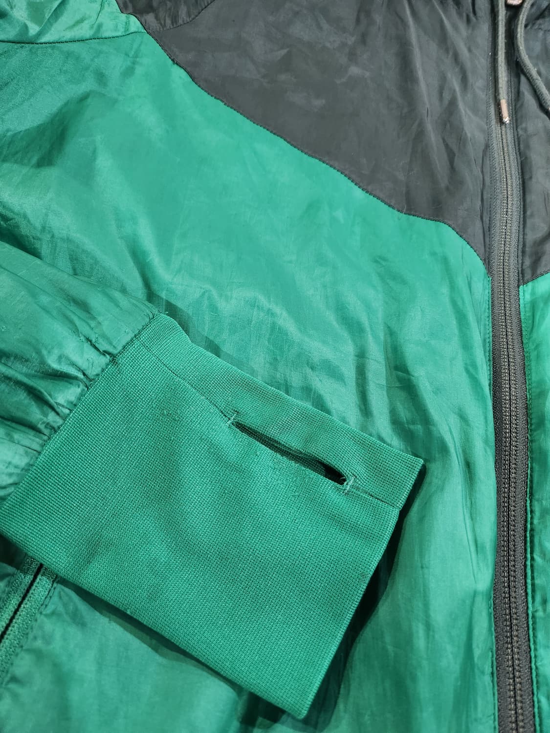 나이키 윈드러너 후드 집업 (그린 배색) 상품이미지6