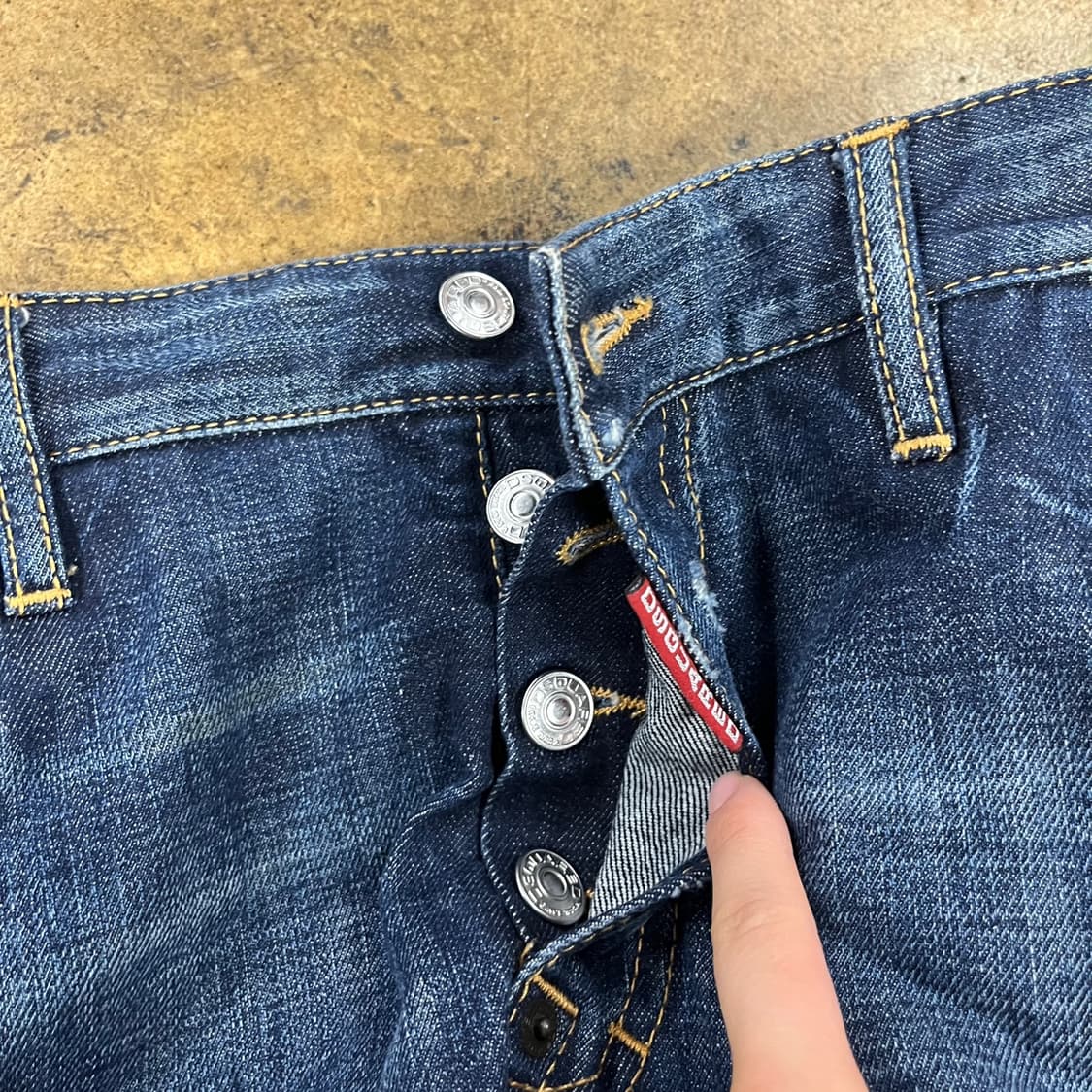 [정품/46] DSQUARED2 디스퀘어드 데님 청바지 b12 상품이미지5