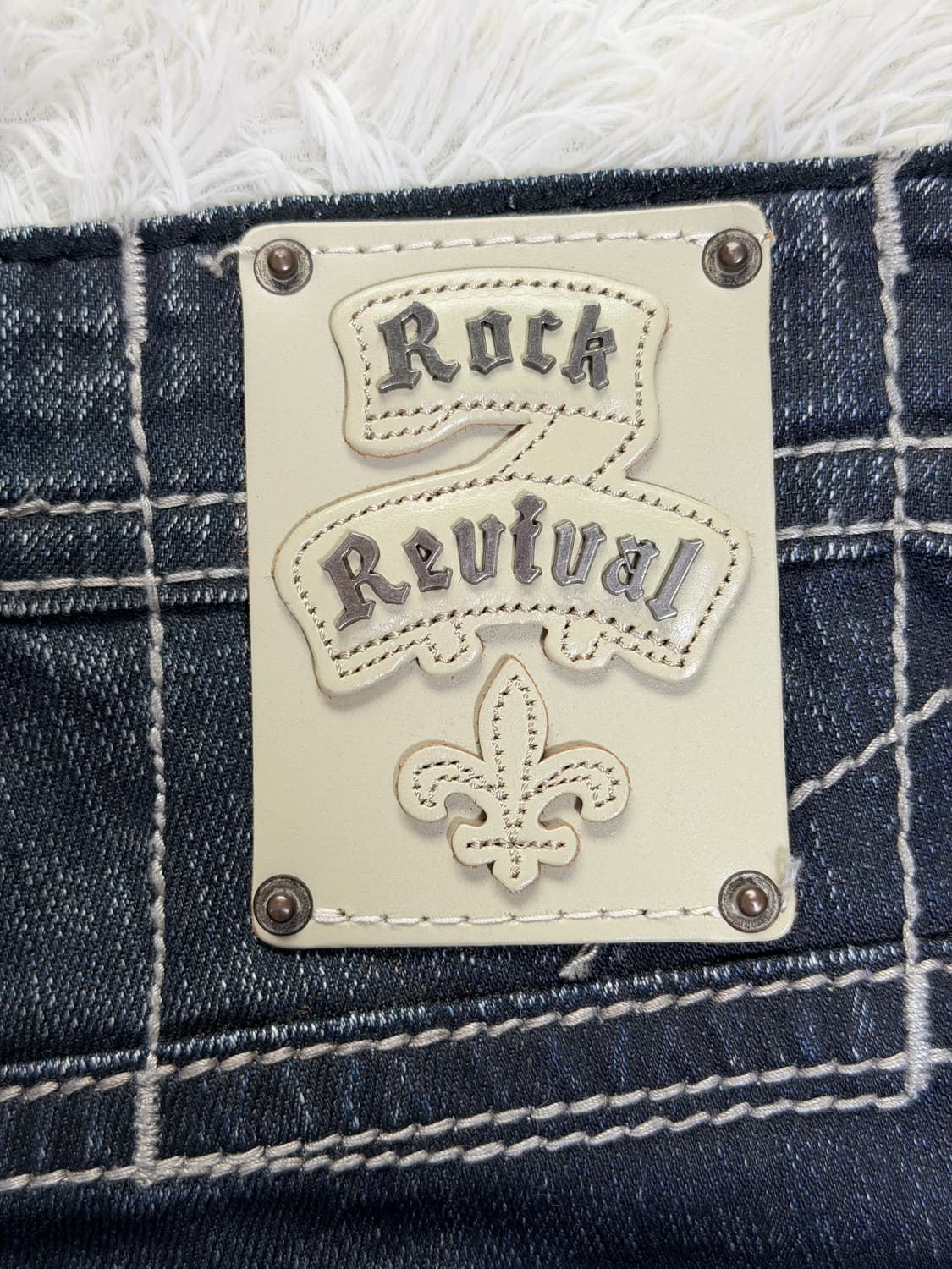 락리바이벌 빈티지 데님 청바지 33 상품이미지10