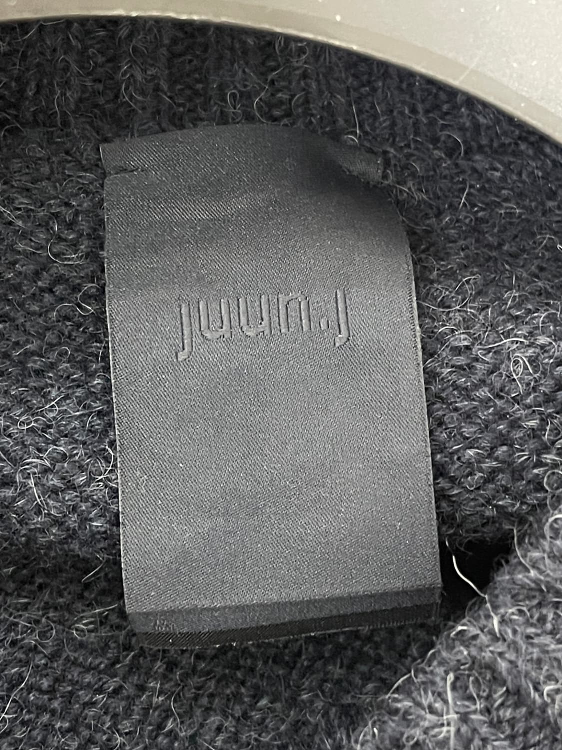 [거의 새것] 준지 주앤제이 체크 레이어드 니트 상품이미지3