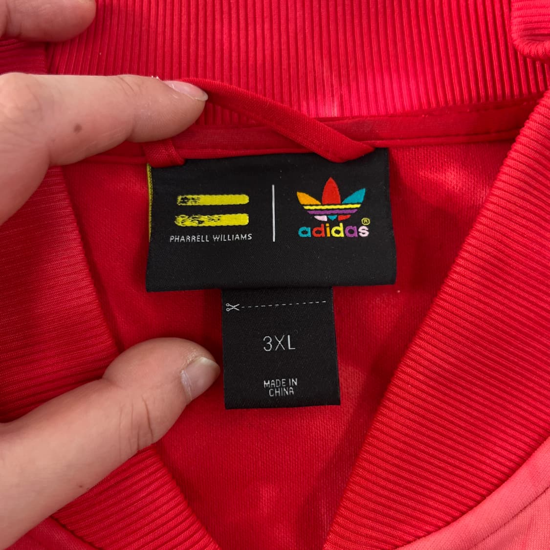 105 아디다스 패럴윌리엄스 레드 타이다이 트랙탑 져지 상품이미지3