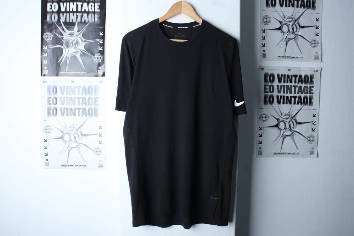 (XL-2XL) 나이키 반팔 티셔츠 드라이핏 농구 기능성 블랙-7B4A 상품이미지2