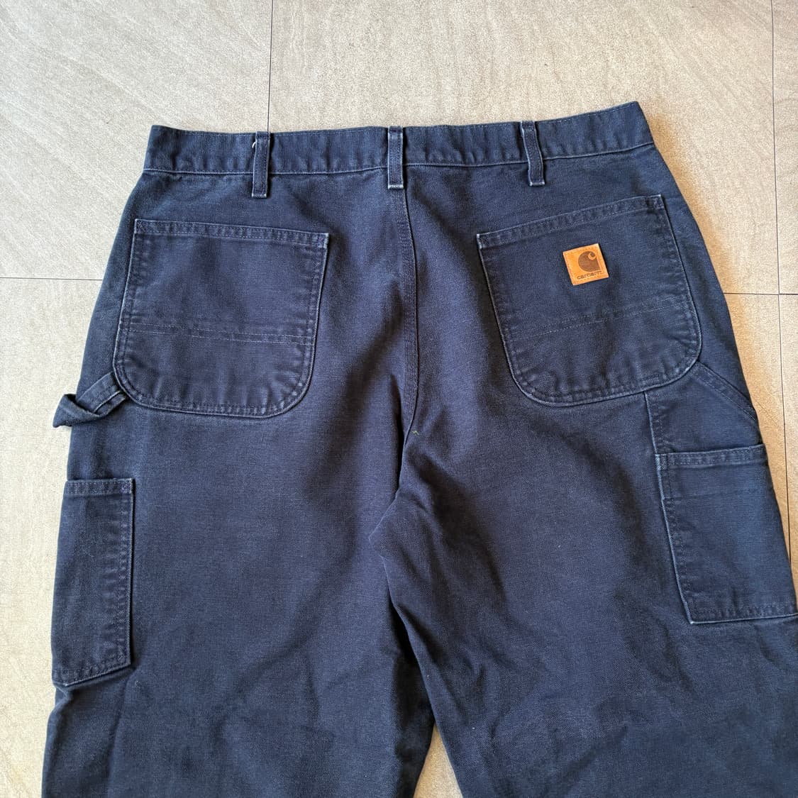 칼하트 오리지널 네이비 카펜터 팬츠 상품이미지2