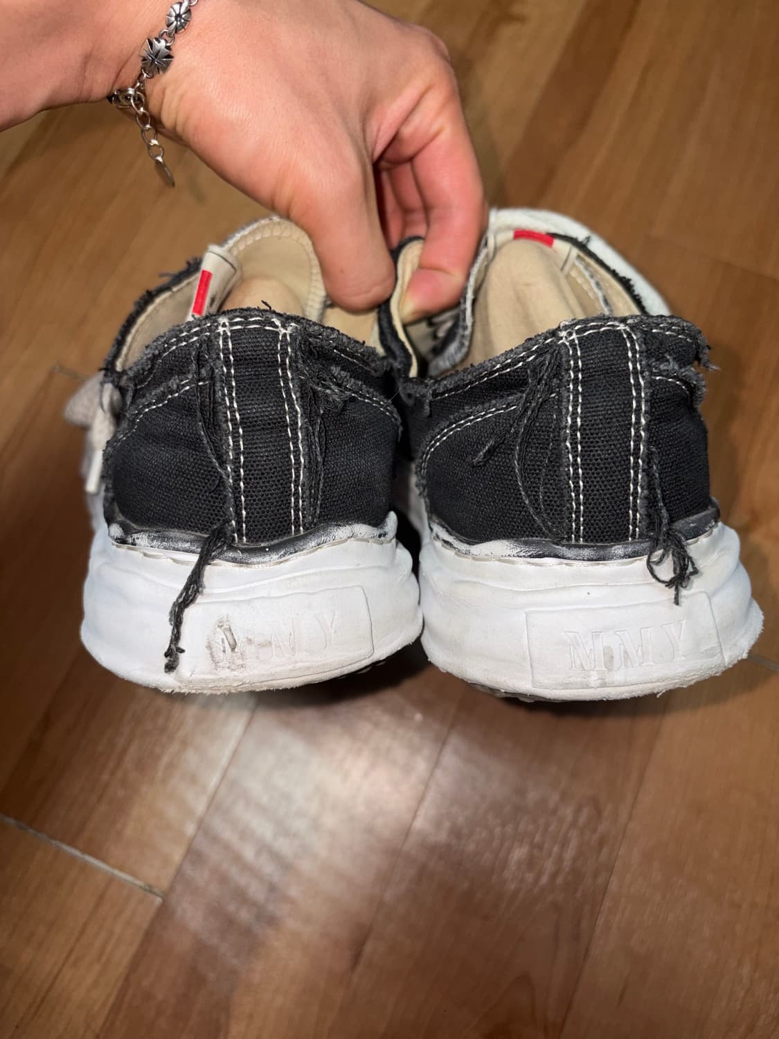 [EU 43]미하라 야스히로 피터슨 블랙 상품이미지7