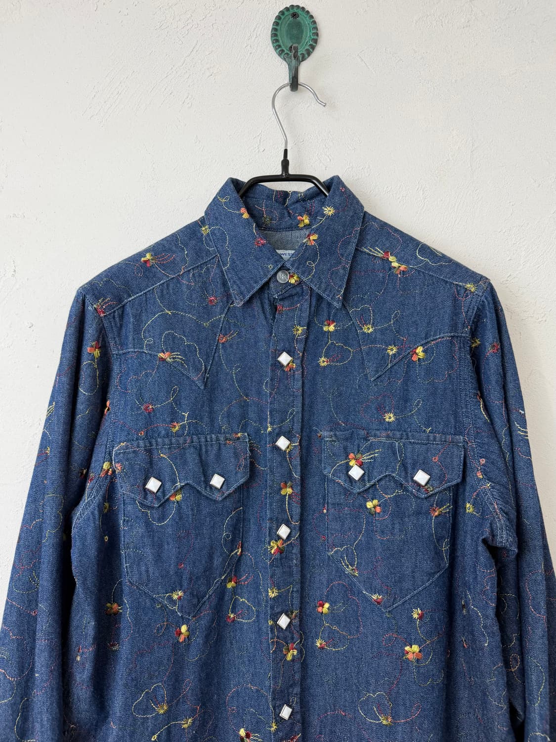 락마운트 랜치웨어 데님 웨스턴 셔츠 (MADE IN USA) 상품이미지2