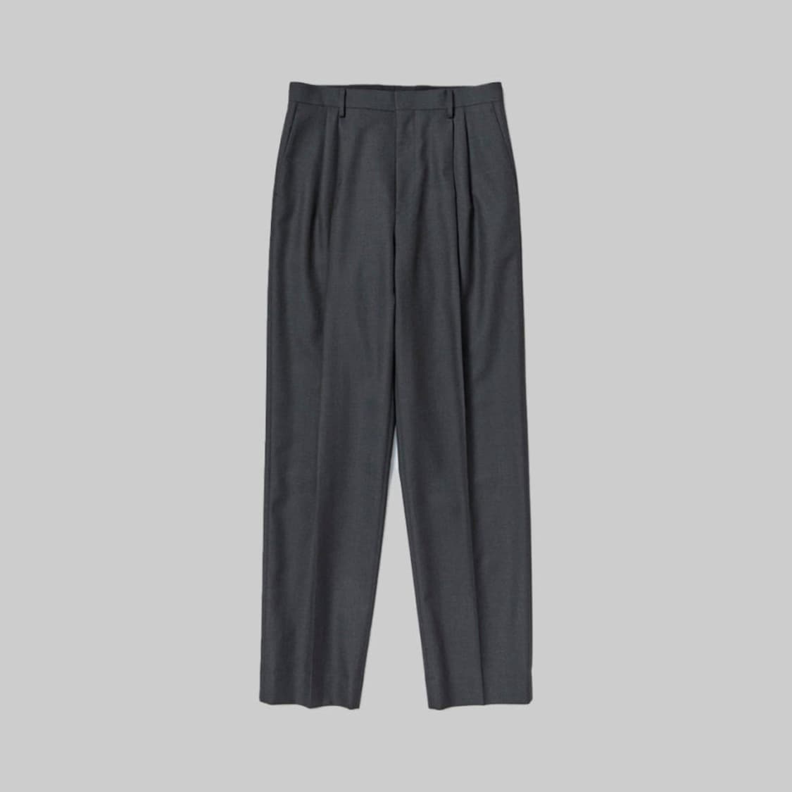 AURALEE 오라리 BLUEFACED WOOL WIDE SLACKS 상품이미지1