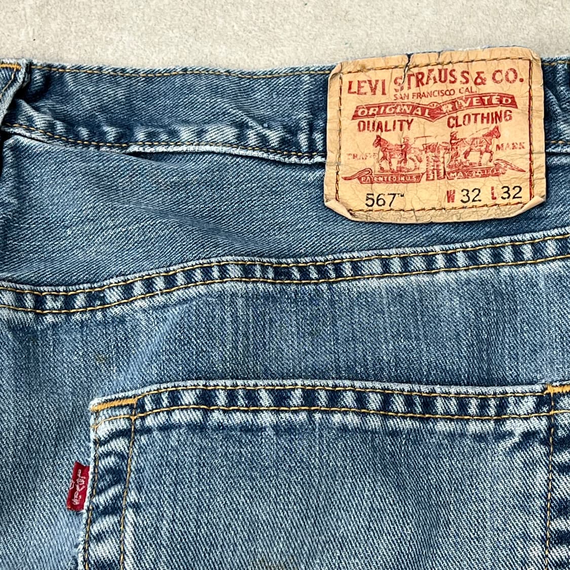 리바이스 567 데님팬츠 s09497 상품이미지7