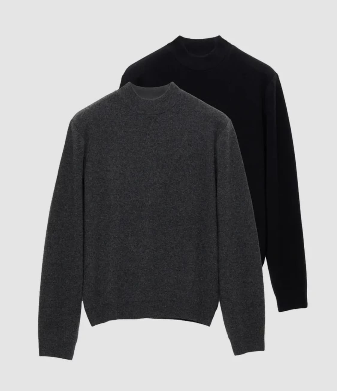 [M] [2PACK] 쿠어 메리노 울 캐시팝 모크넥 상품이미지1