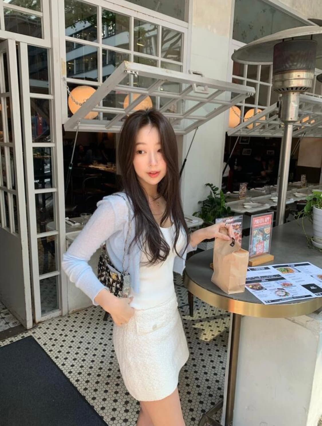 [새상품] 시예 siye 샵시예 - 애프터가디건 블루 상품이미지1