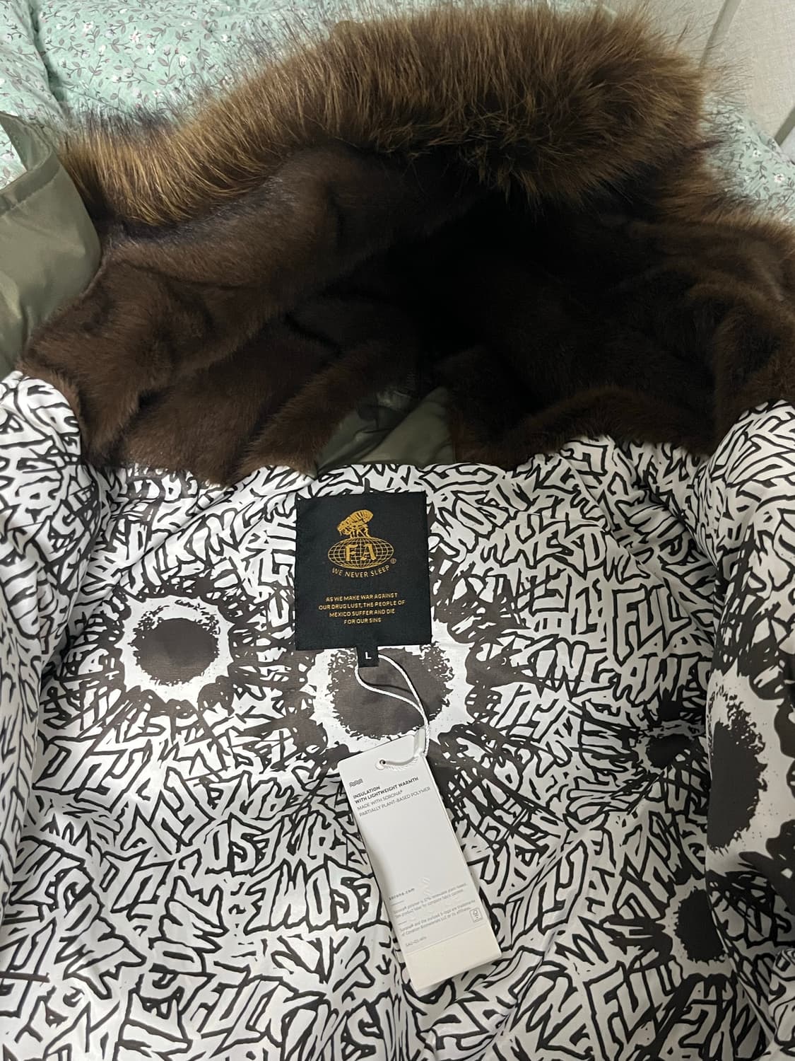 L 퍼킹어썸 N2B 플라이트 자켓 상품이미지4