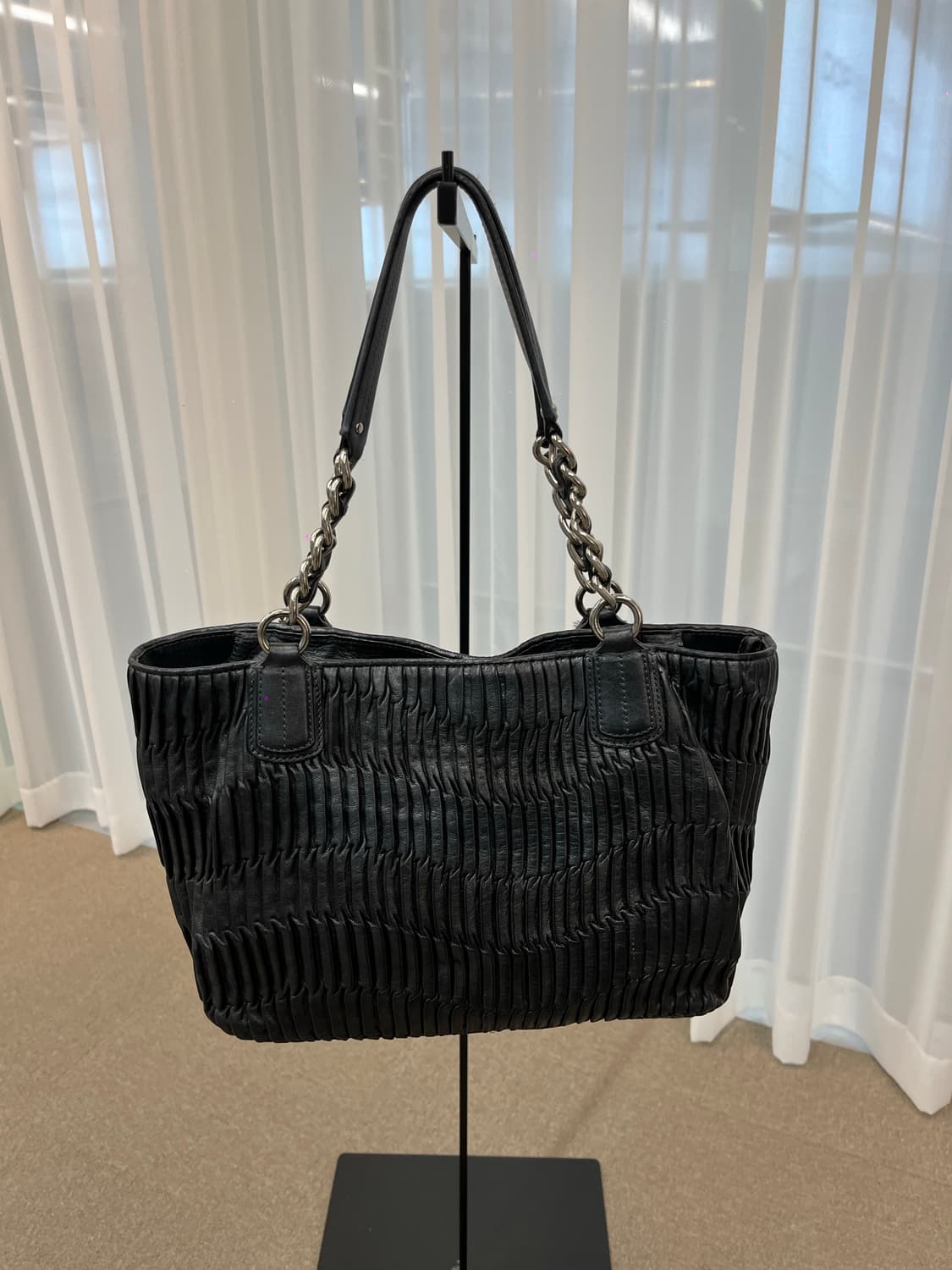 Coach Black Square Big Bag 상품이미지7