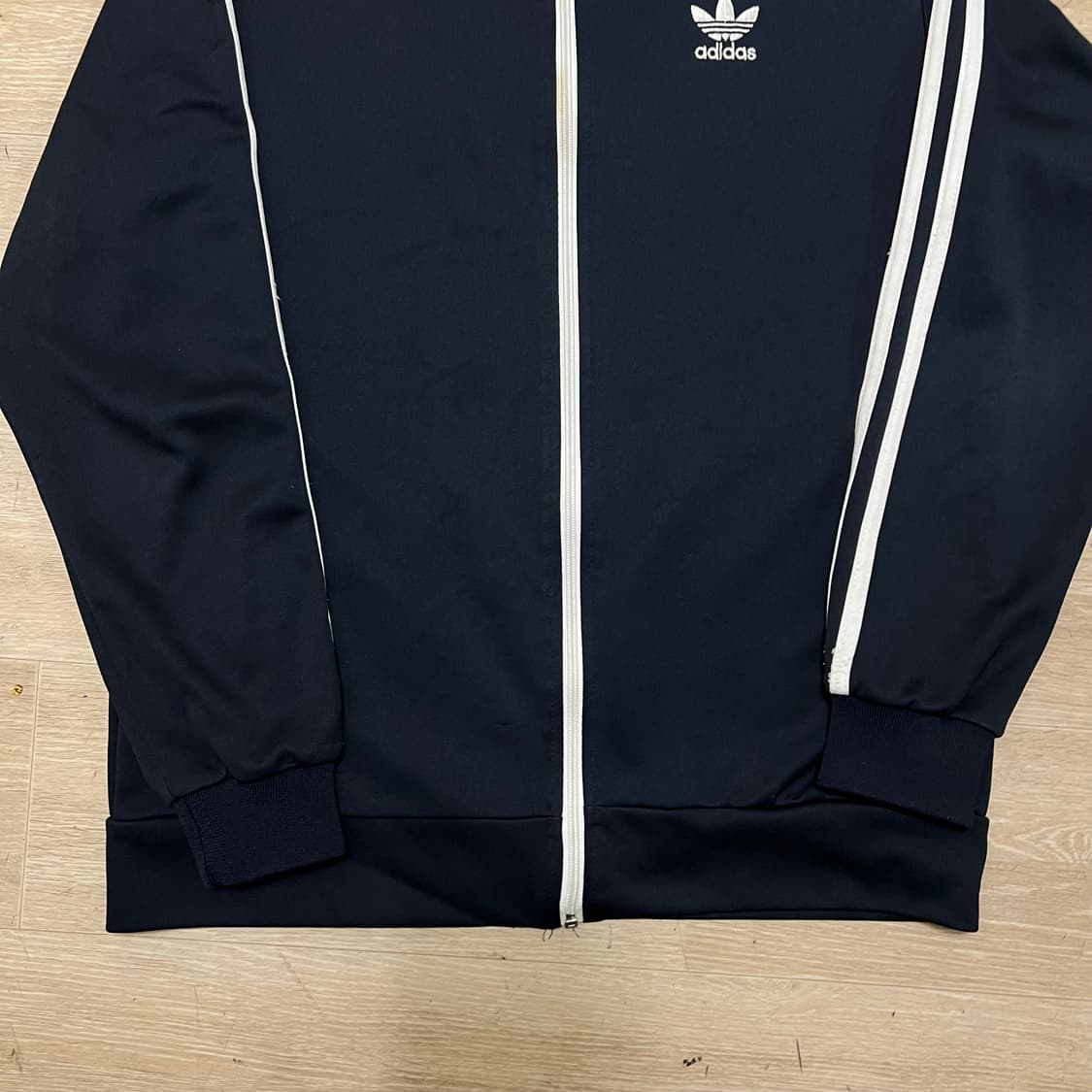 아디다스 트레포일 로고 사이드라인 져지 트랙탑 자켓 [블랙] M/95 상품이미지3