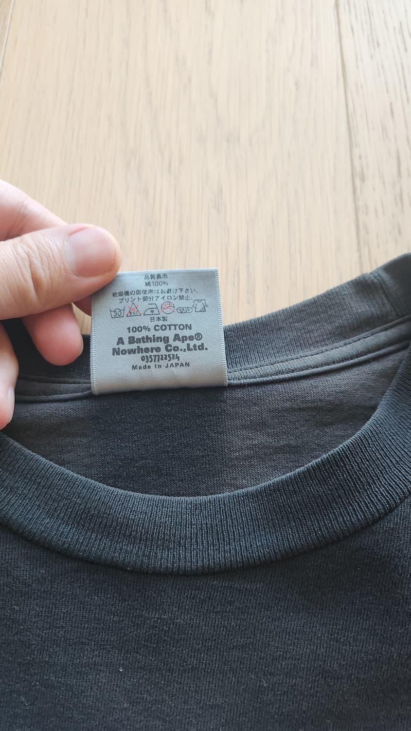 90s 베이프 a bathing ape 티셔츠 m 상품이미지4