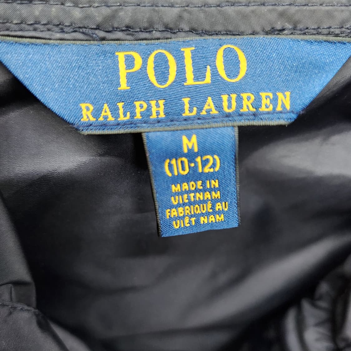 폴로랄프로렌 로고 후드 바람막이 S 상품이미지5