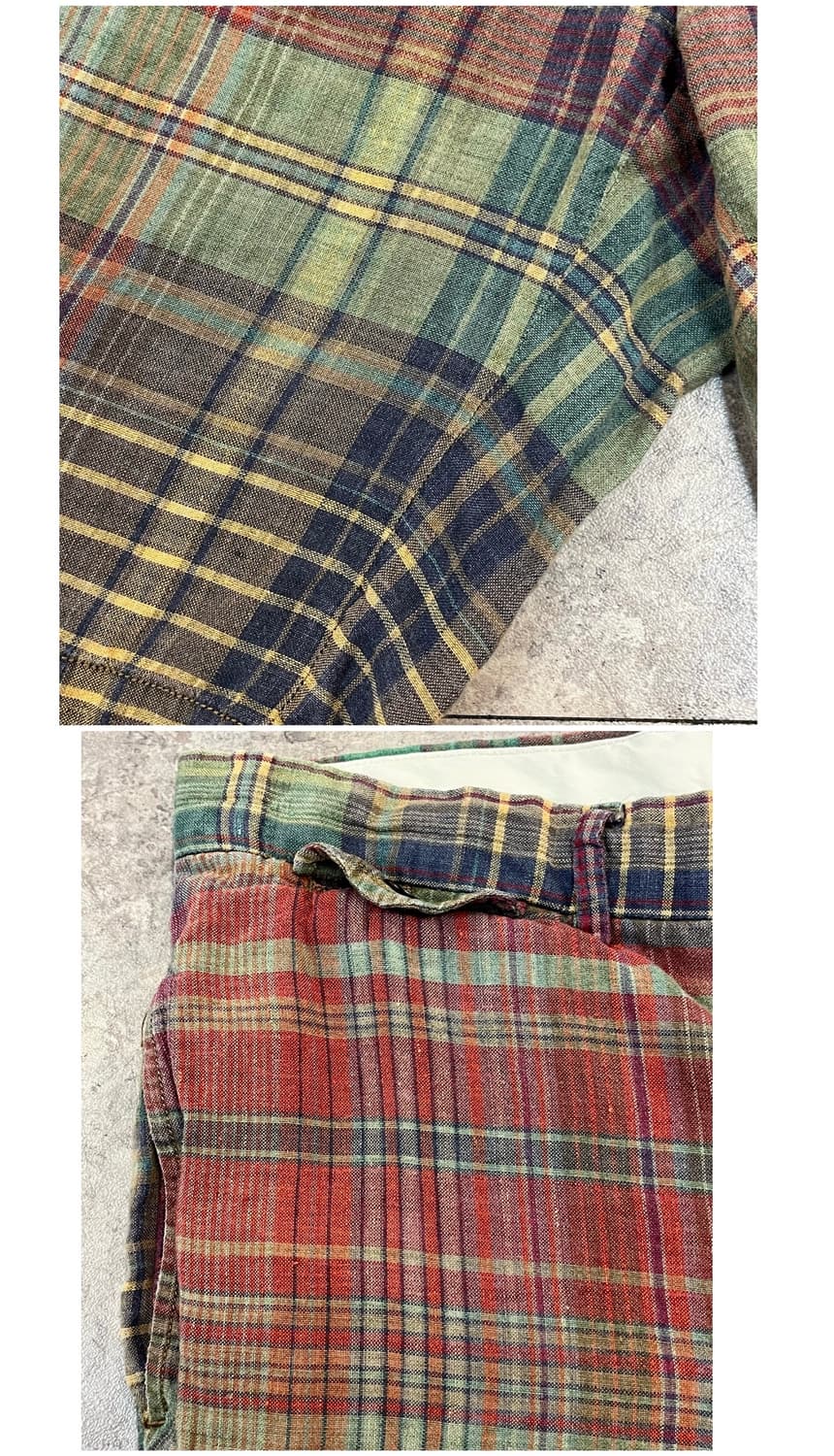 폴로 랄프로렌 체크 하프 팬츠 34 #csz3801 상품이미지6