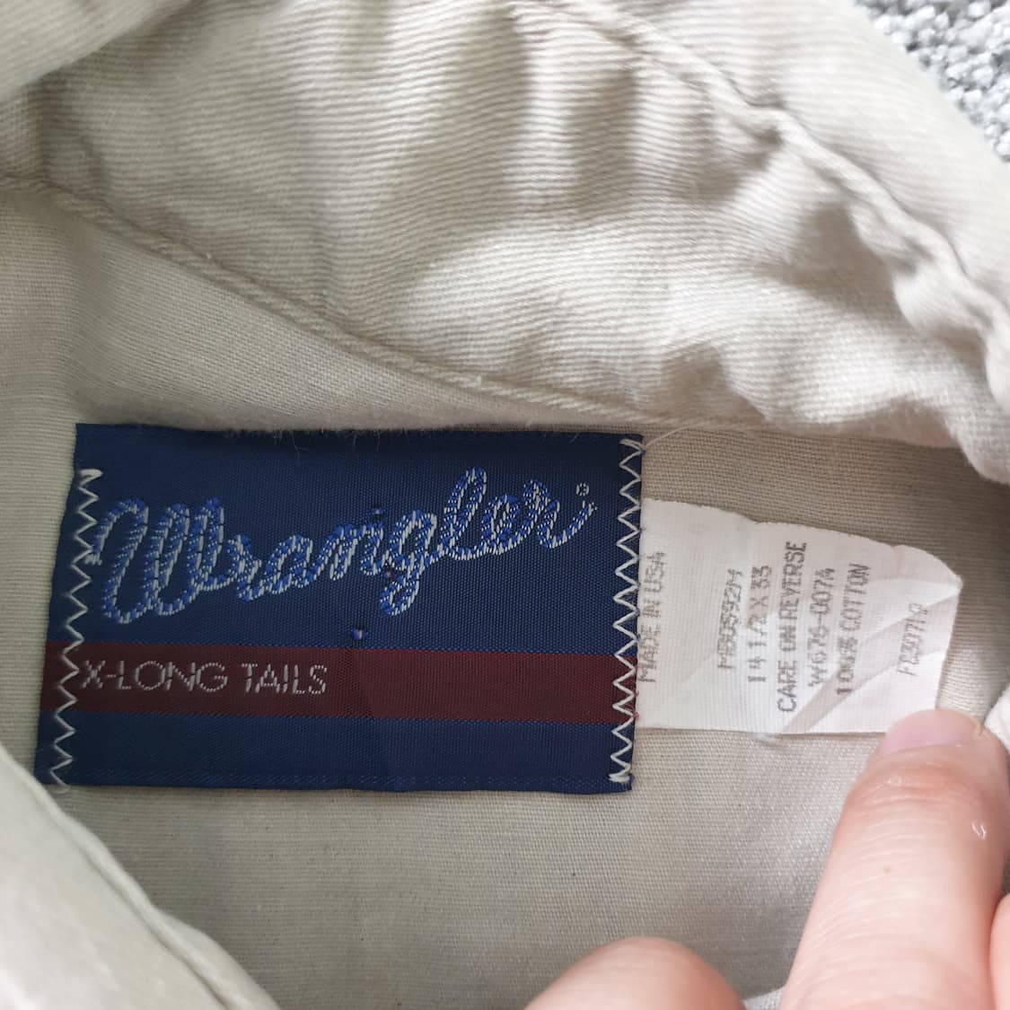 Wrangler 스트라이프 셔츠 상품이미지2