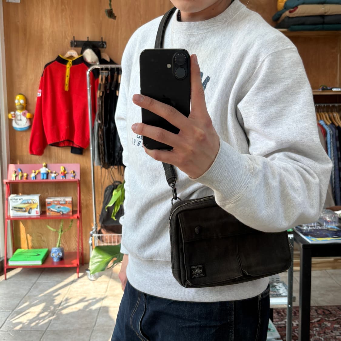 Porter black cross bag 상품이미지8