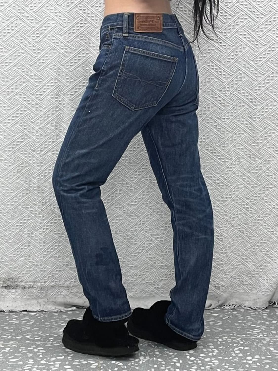 폴로 랄프로렌 스트릿 펑크 커스텀 페인팅 데님팬츠 28인치 C09561 상품이미지1