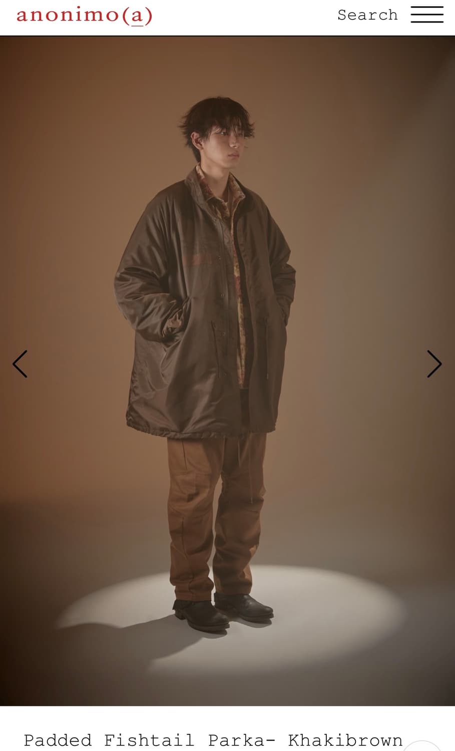 아노니모아 피쉬테일 파카 (1) 상품이미지2