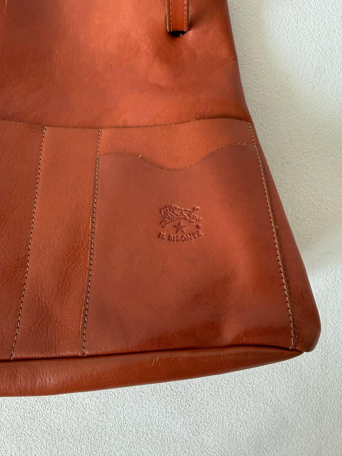일비종떼(IL BISONTE) 레더 숄더백(ITALY) 상품이미지6