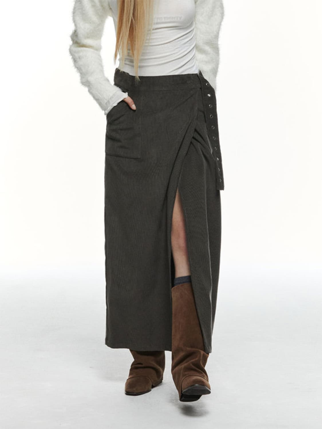 쓰리투에이티  랩스커트 상품이미지3