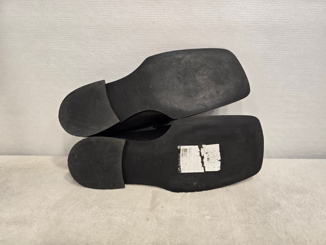 슈콤마보니 마틴로퍼 Suecomma Bonnie 스퀘어  블랙 240~2 상품이미지7