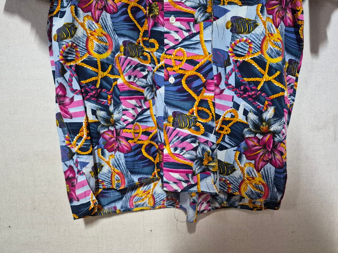 에르메네질도 제냐 하와이안 셔츠 (L) 상품이미지4