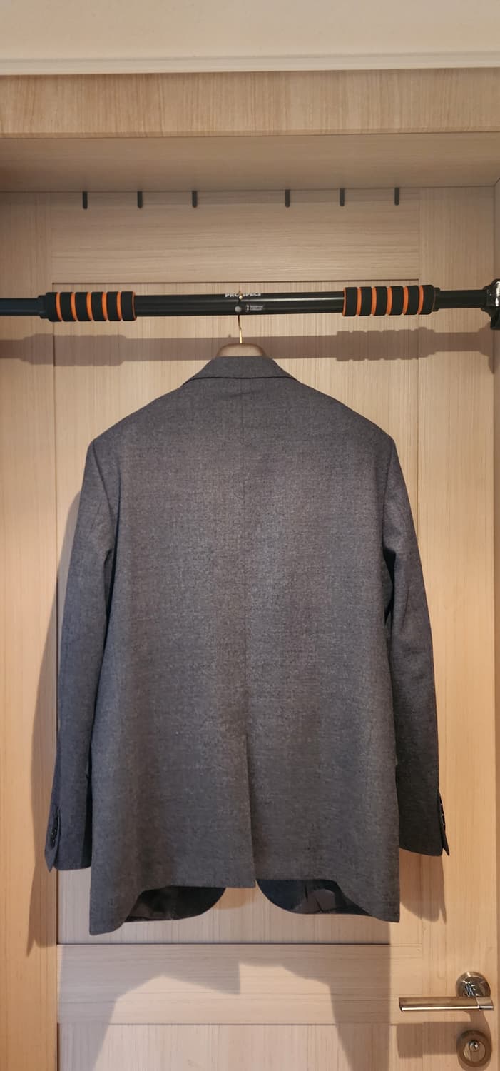 (간절기용)유니클로 그레이 모직자켓 L 상품이미지2