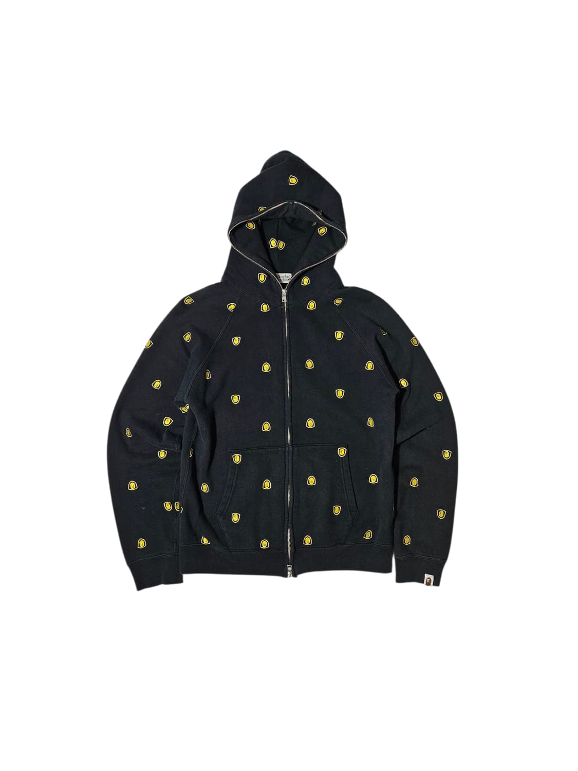 베이프 BAPE 자수로고 후드집업 후드 M 상품이미지1