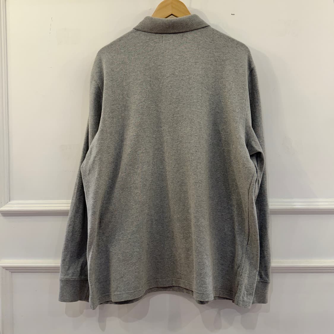 폴로 랄프로렌 그레이 럭비 티셔츠 상품이미지7