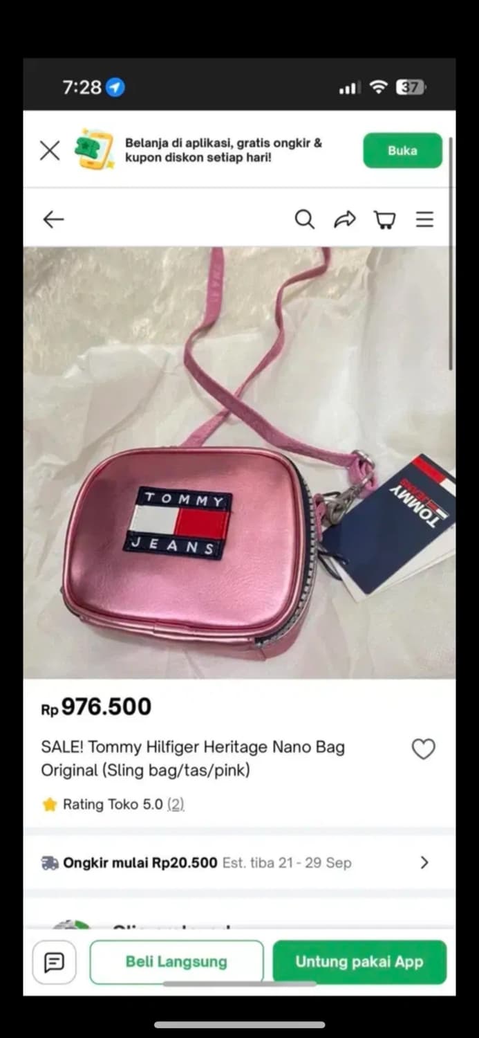 타미 헤리티지 나노 크로스백 타미 가방 상품이미지2