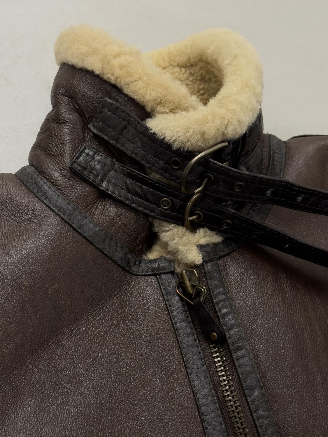 B3 무스탕 무통 자켓 상품이미지4