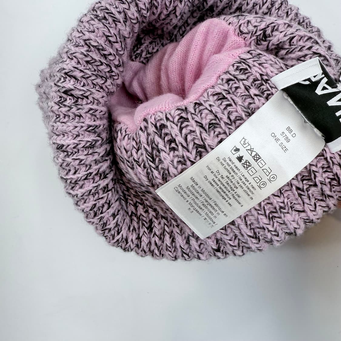 가니 오버사이즈 울 비니 라일락 사쉐 상품이미지4