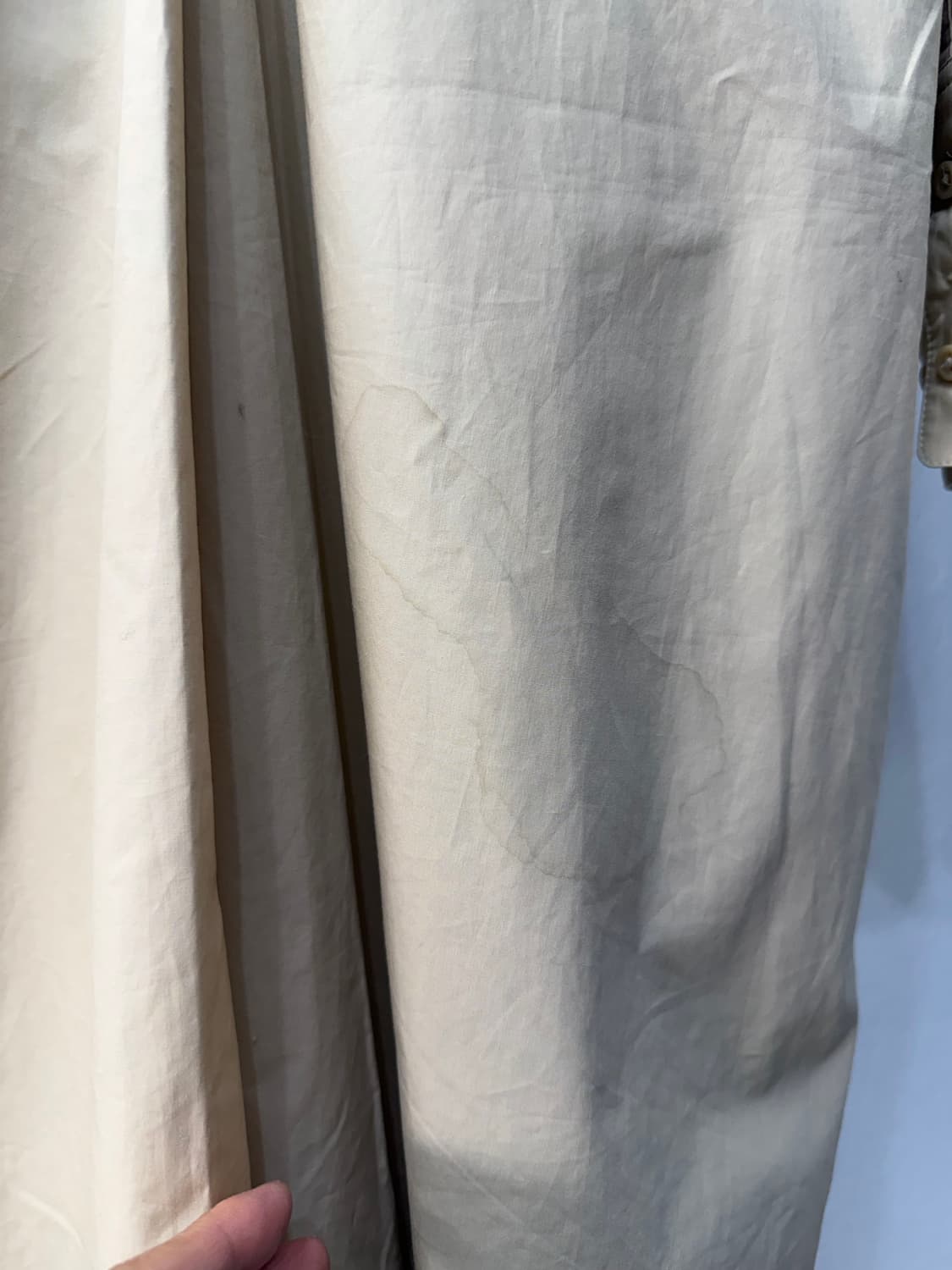 정품) COS 코스 여성 베이지 루즈핏 셔츠 원피스 42 상품이미지6