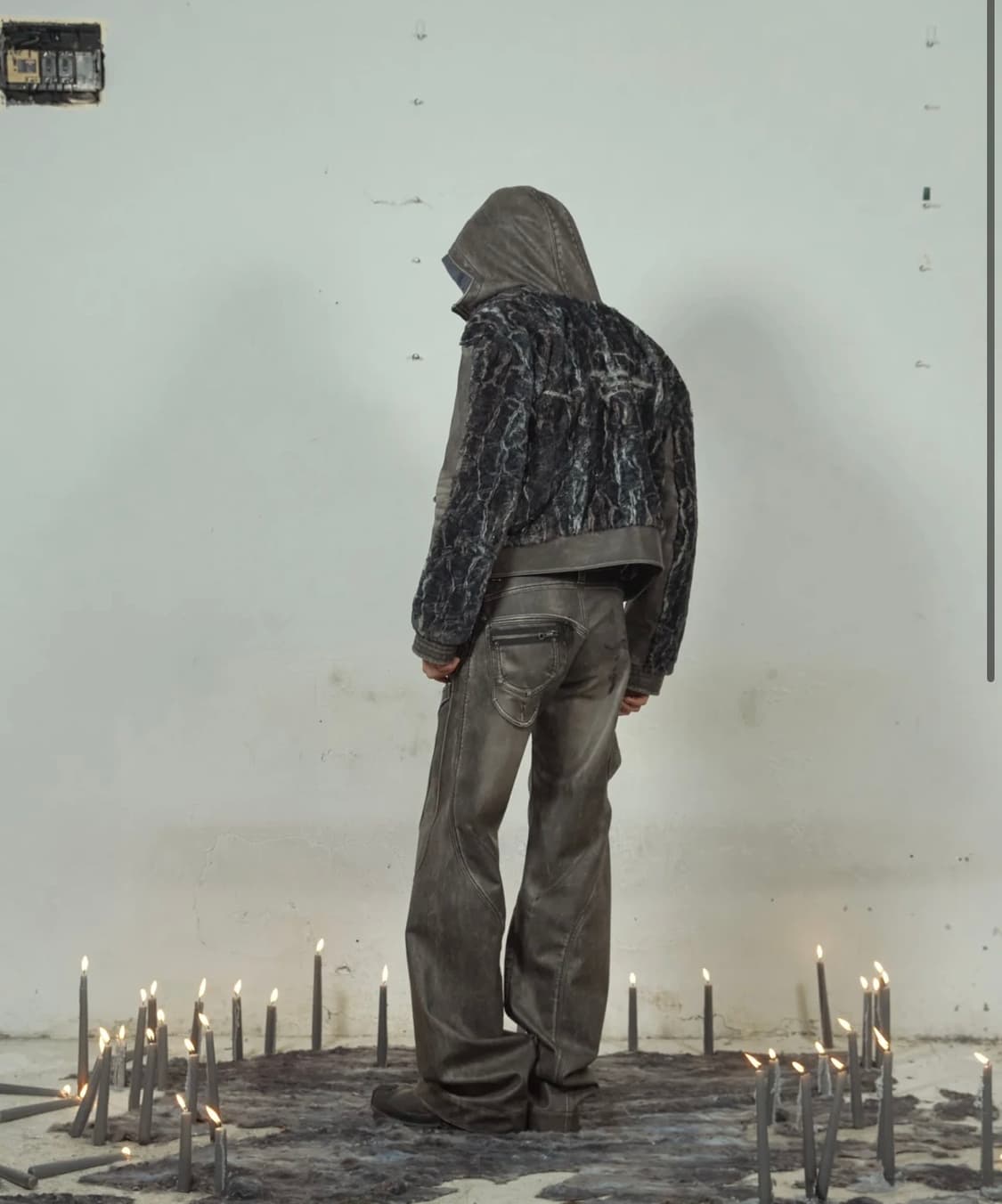 에이시넥틱스 스웜프 퍼 레더 자켓 상품이미지4