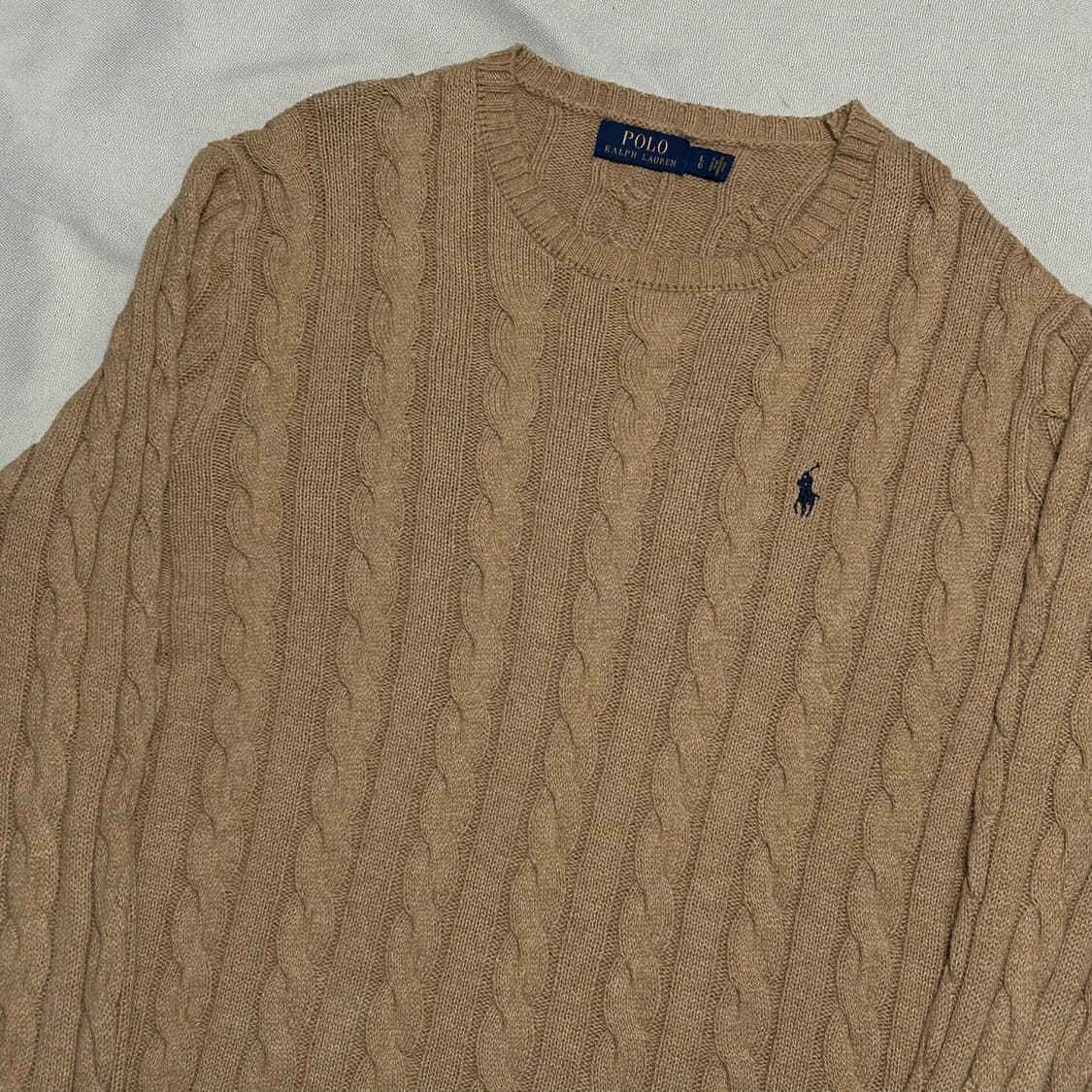 L 폴로랄프로렌 케이블 니트 상품이미지1