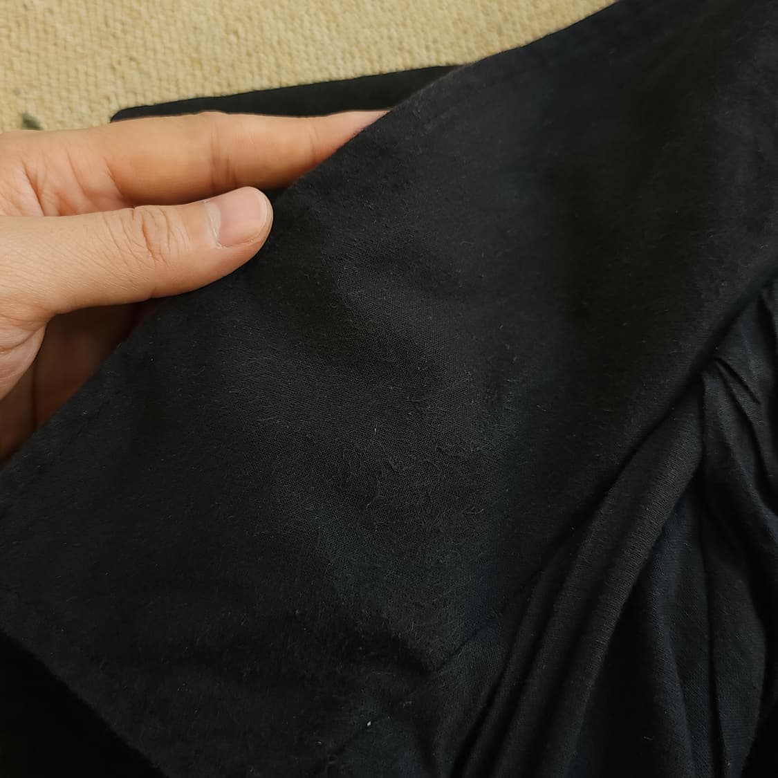 90s 잉글랜드 컨트리 왁스자켓 스톡맨 케이프 왁스코트 레인코트 블랙 L 상품이미지8