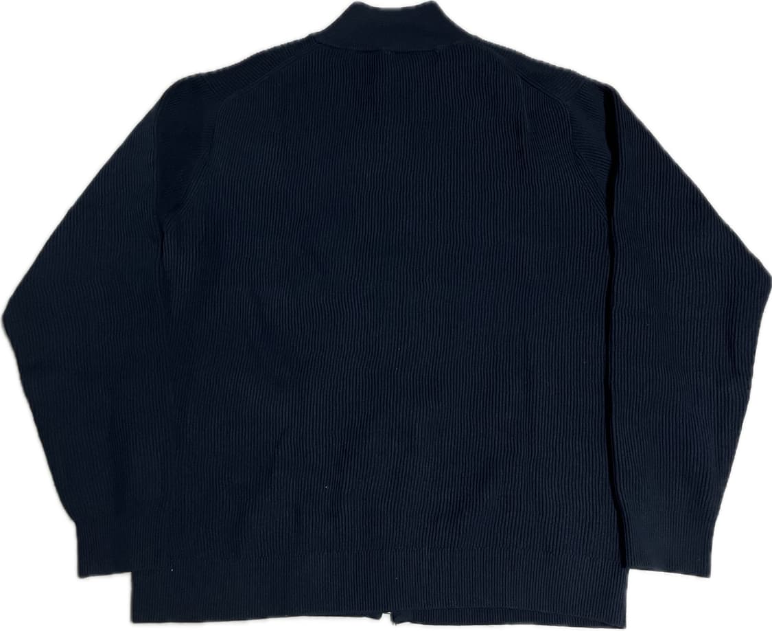 무인양품 니트집업 네이비 L 상품이미지2