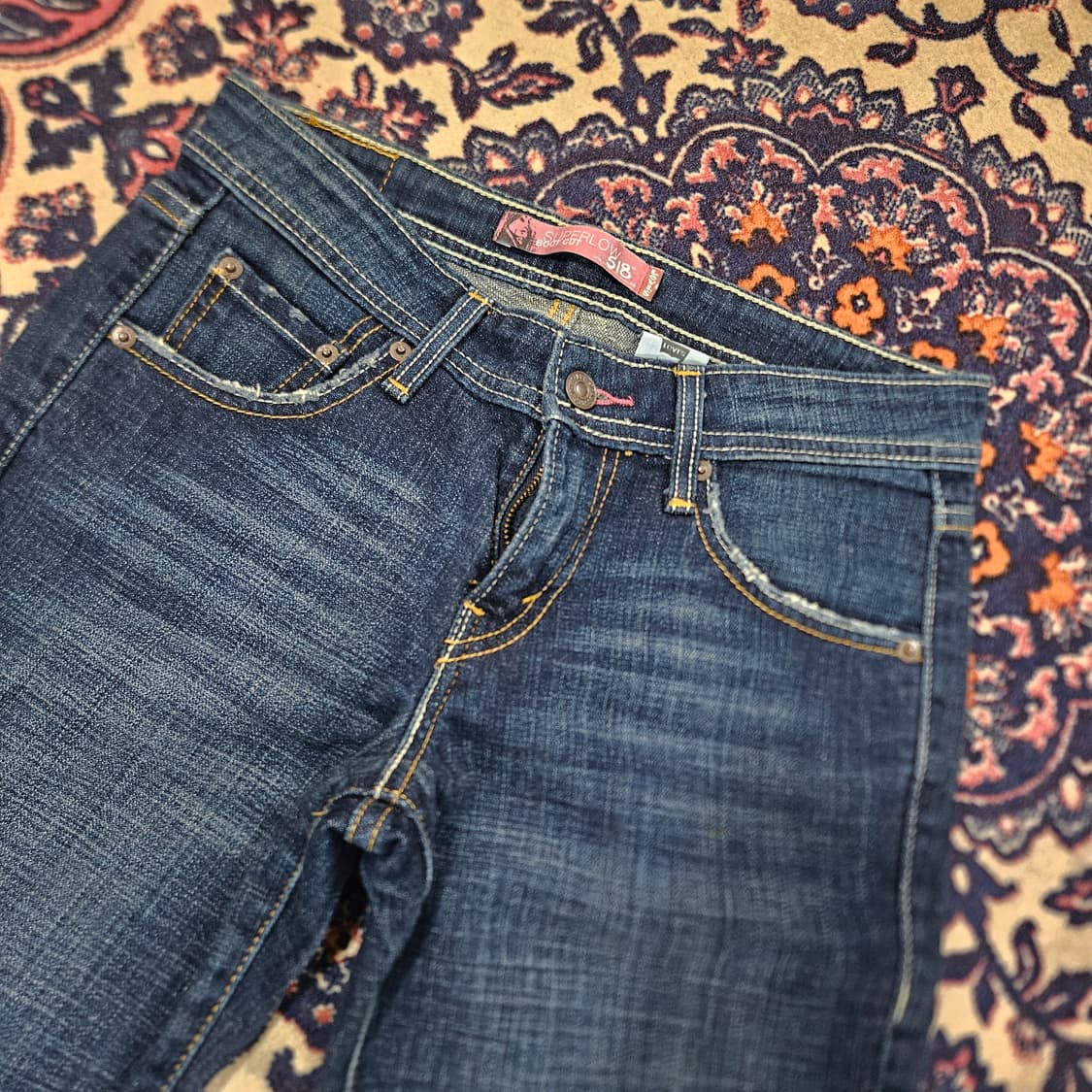 리바이스(Levis) 00's 슈퍼로우 No.518 부츠컷 데님  상품이미지5