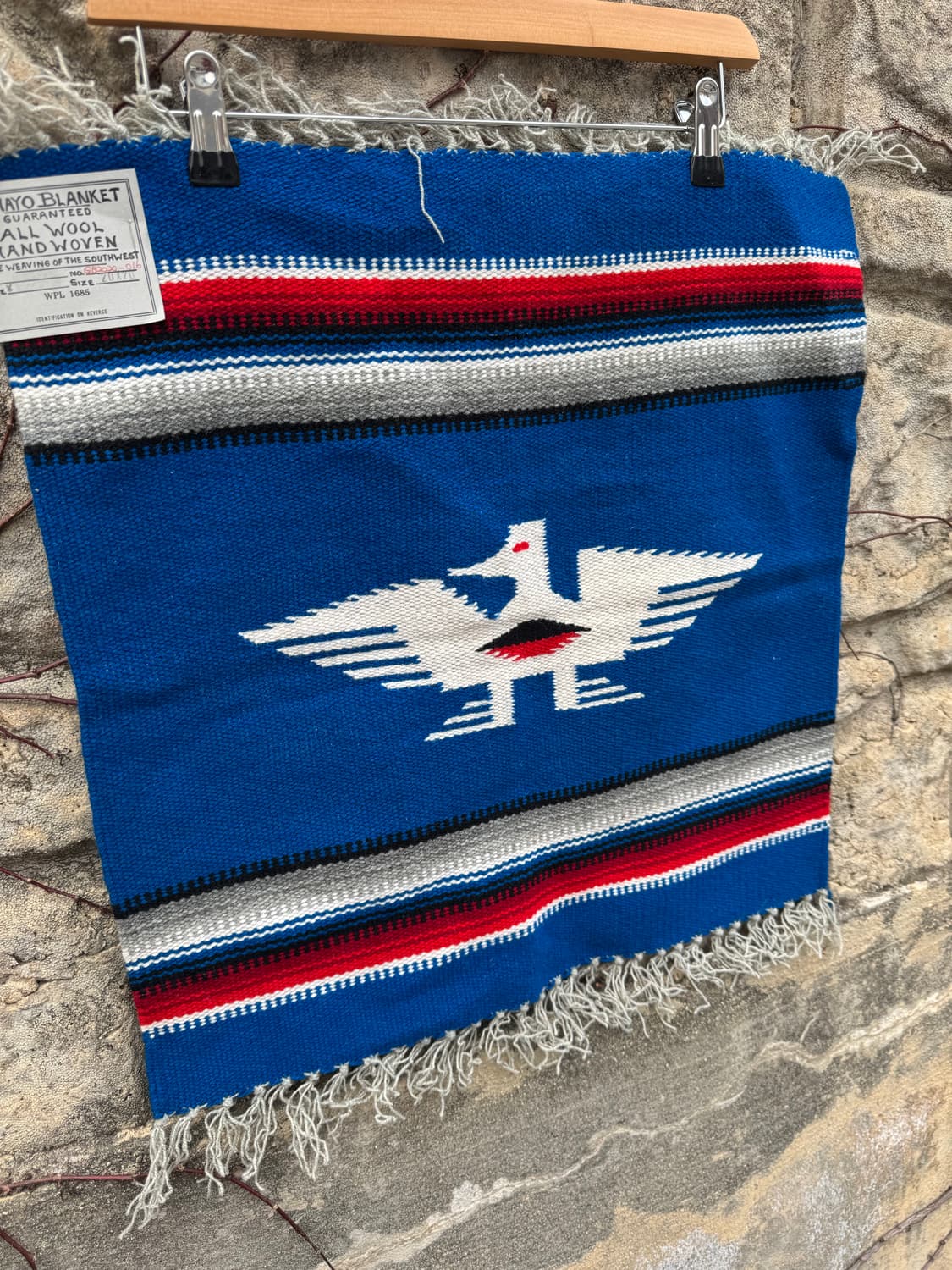 50s 간스크래프트 빈티지 핸드 우븐 울 치마요 러그 오르테가 상품이미지2