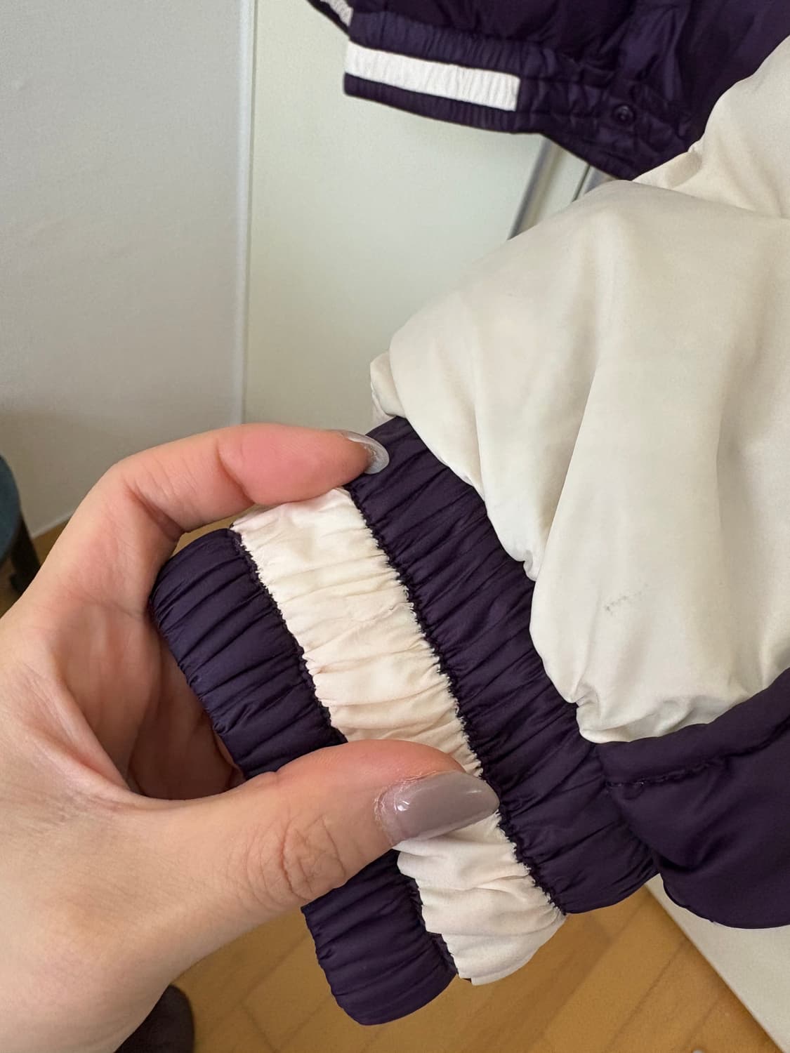 Eastlogue 이스트로그 스카잔 패딩 퍼플 S 상품이미지6