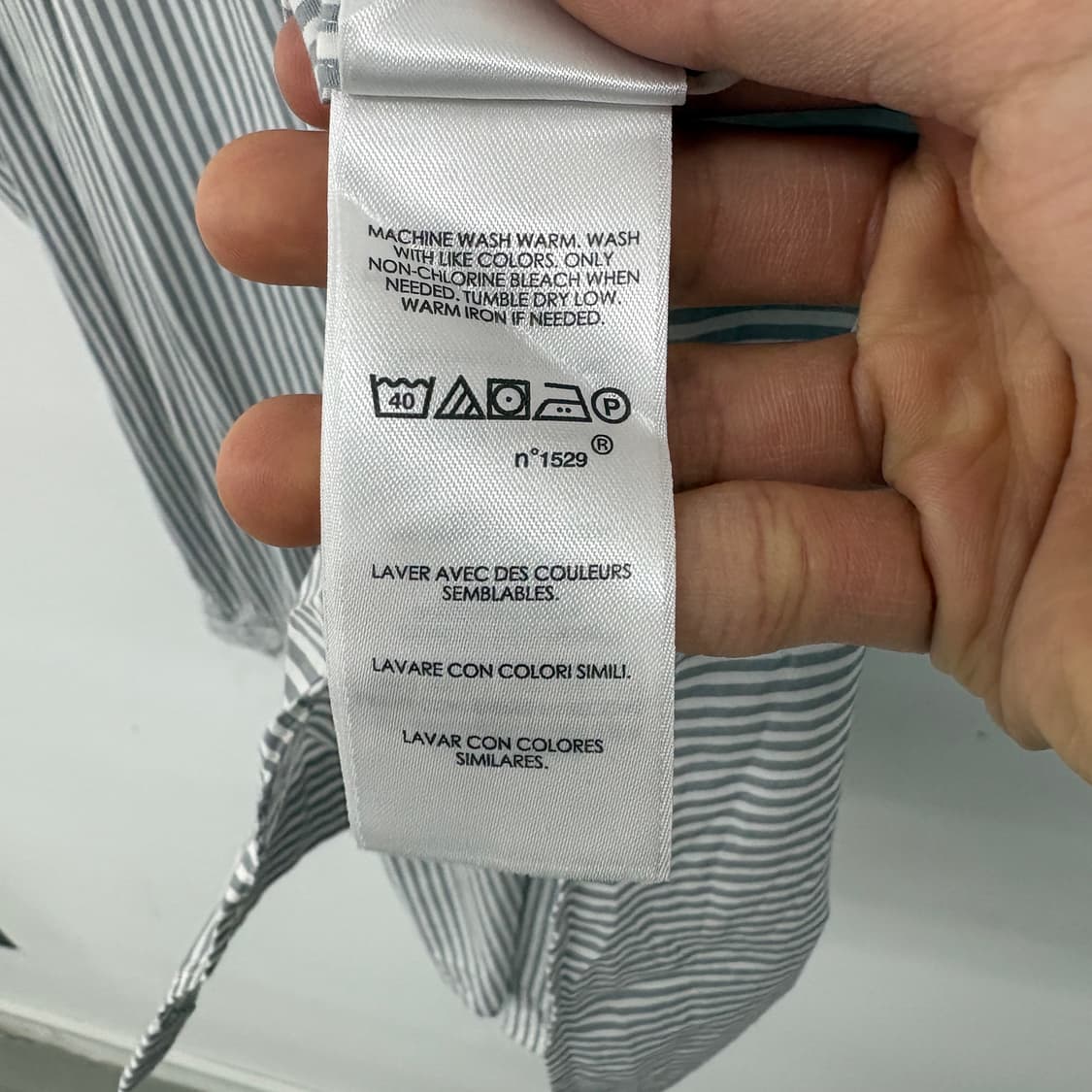 폴로 랄프로렌 스트라이프 셔츠 남성 L 상품이미지6