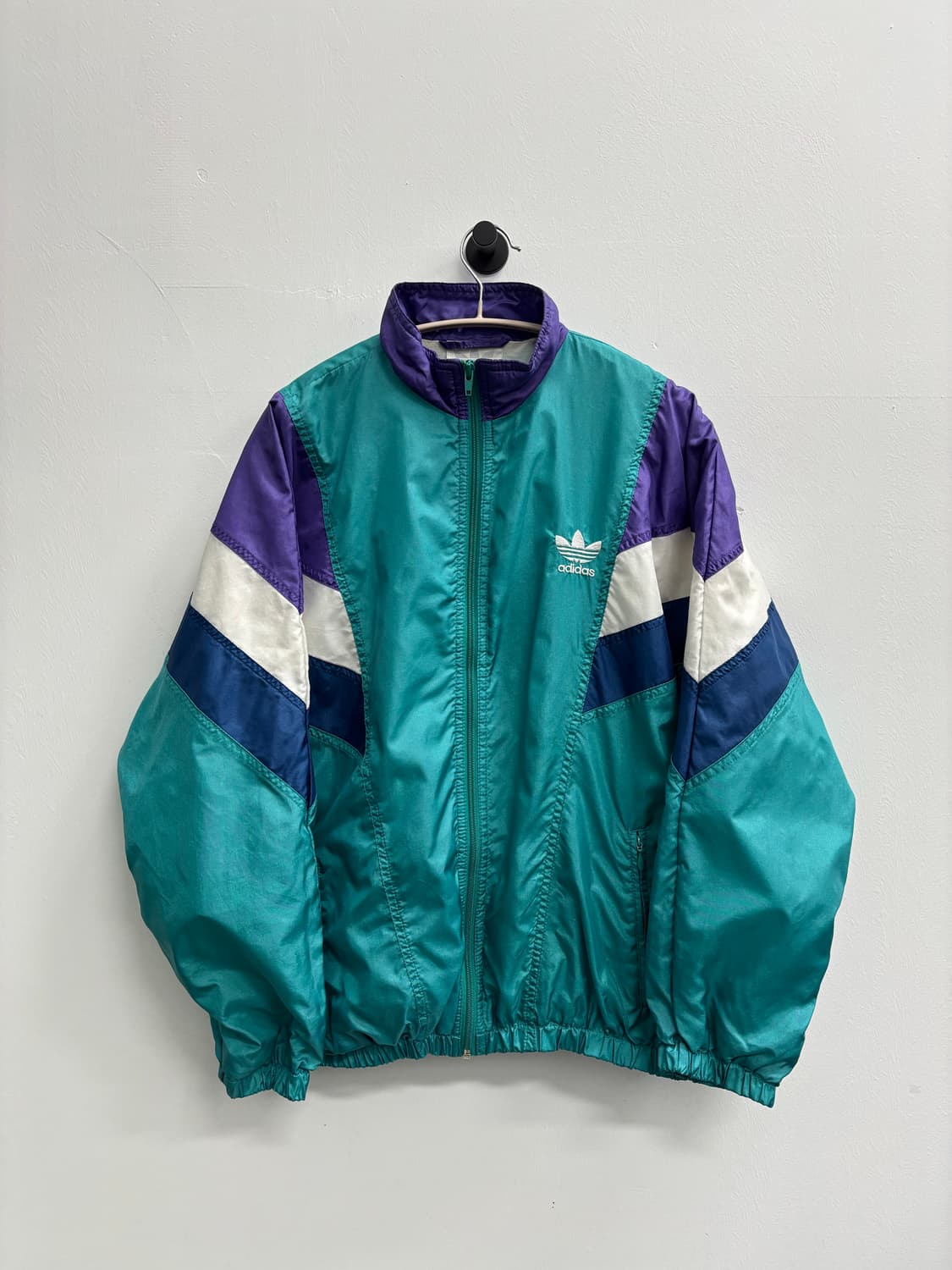 90s 아디다스 adidas 빈티지 컬러블록 트랙탑 상품이미지1