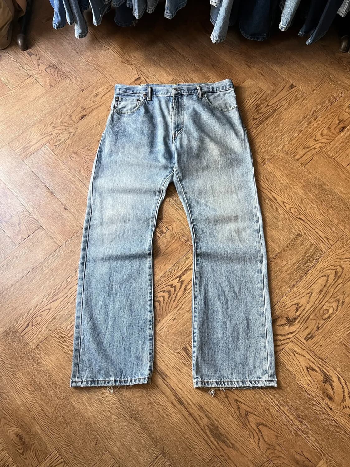 [36]리바이스 517 빈티지 워싱 플레어핏 데님 팬츠 상품이미지1