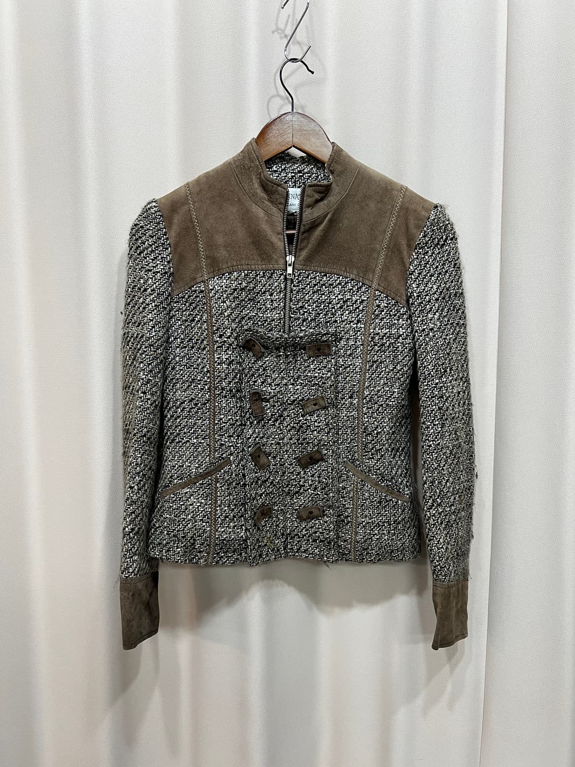 Donna sui 여성 디테일 더블 버튼 모직 자켓  상품이미지2