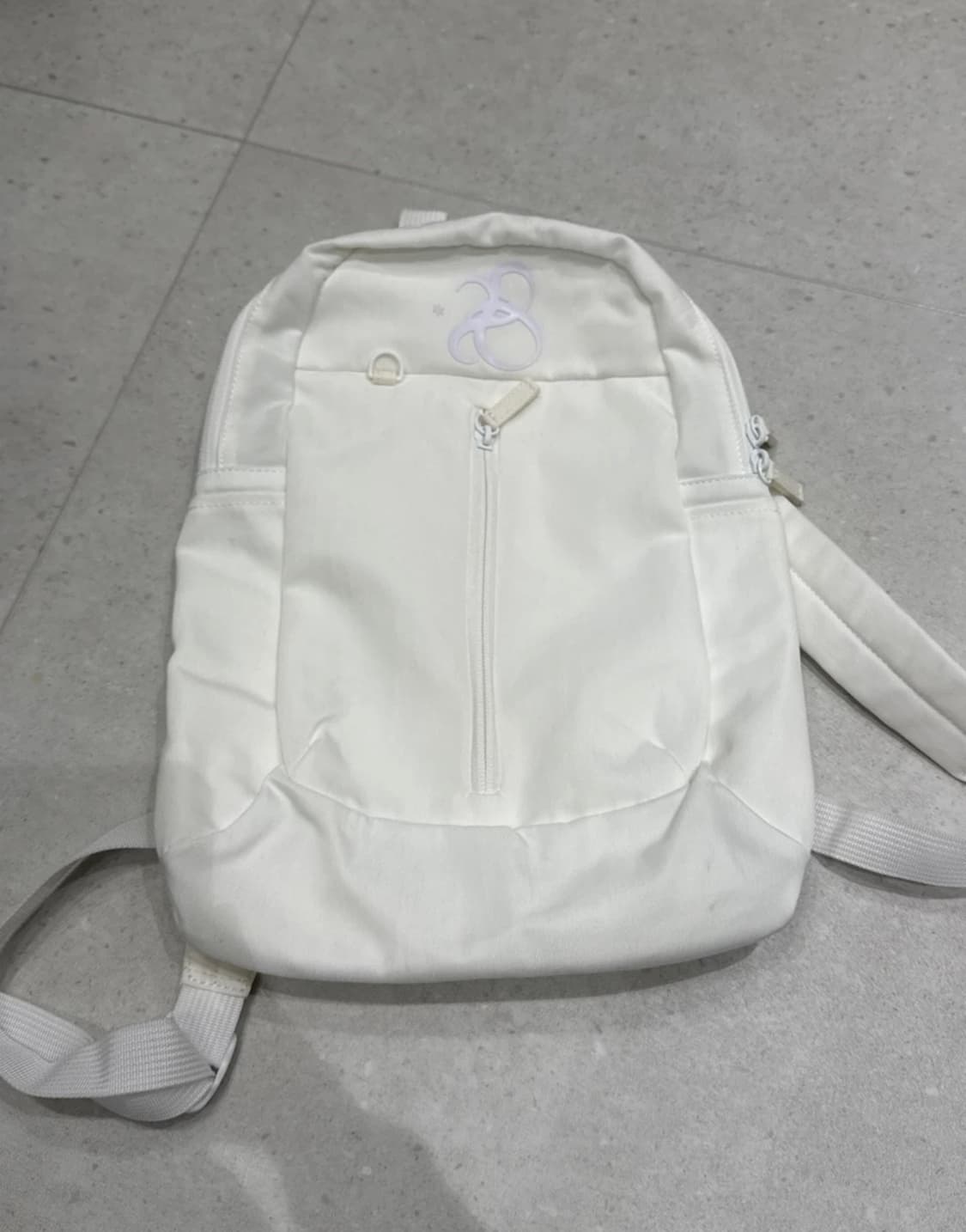 우화 스몰 백팩 화이트 상품이미지2