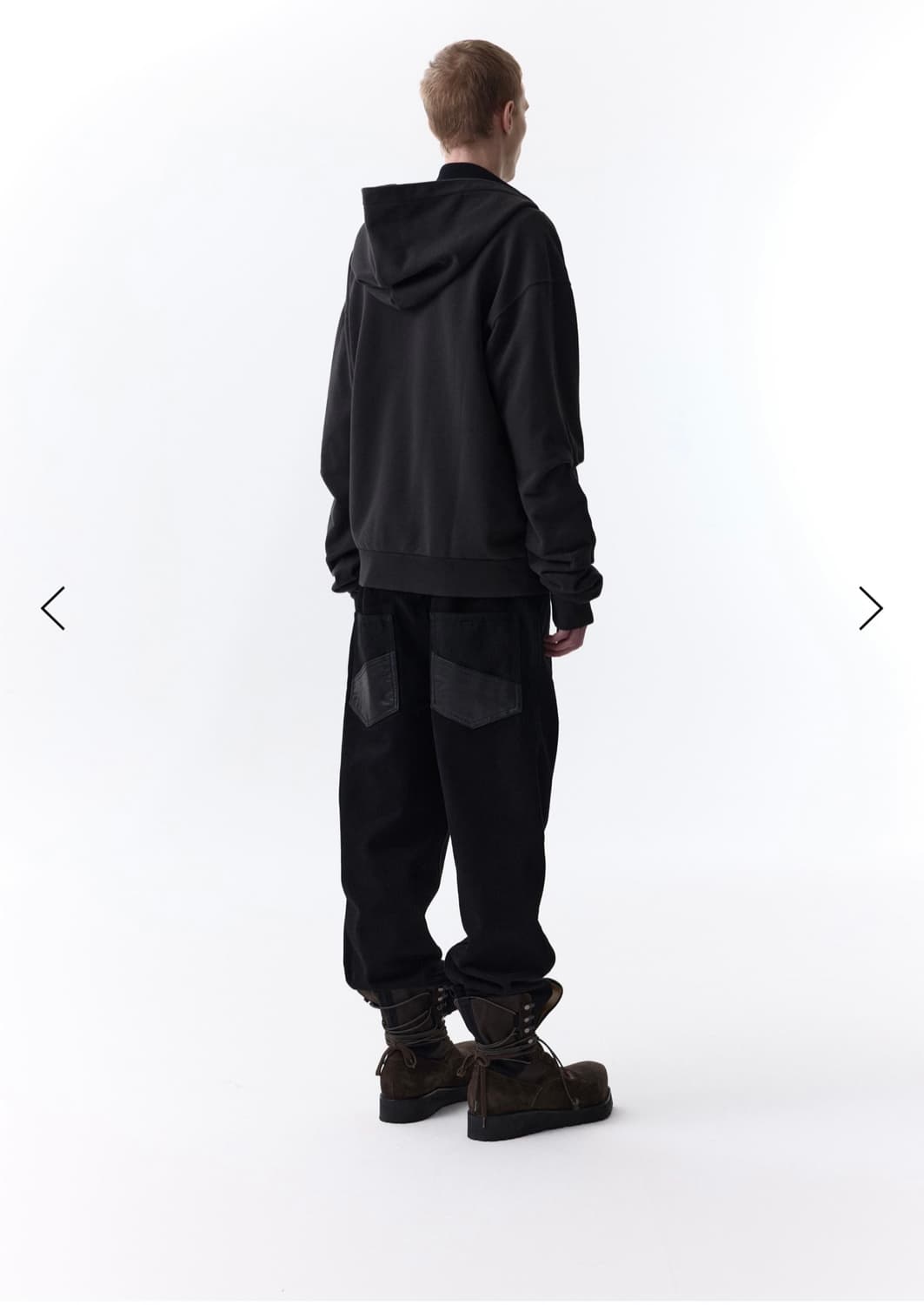 KENDRICK REGULAR DENIM PANTS (BLACK) 상품이미지3